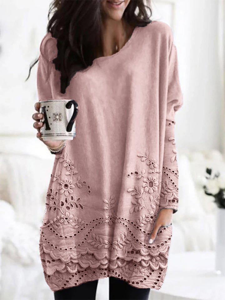Claire | Printed Cozy Sweater