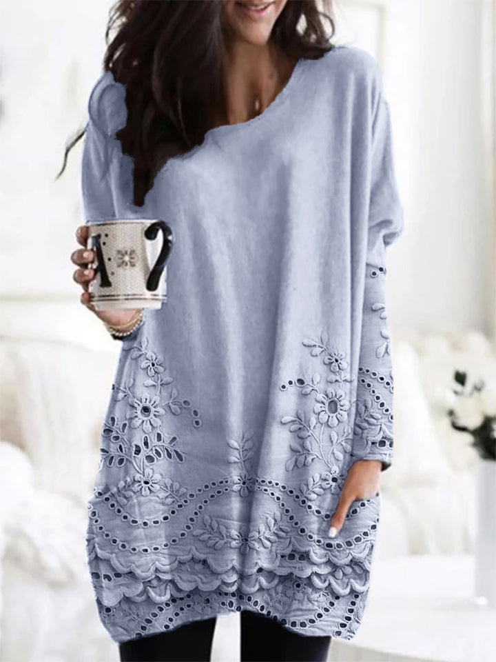 Claire | Printed Cozy Sweater