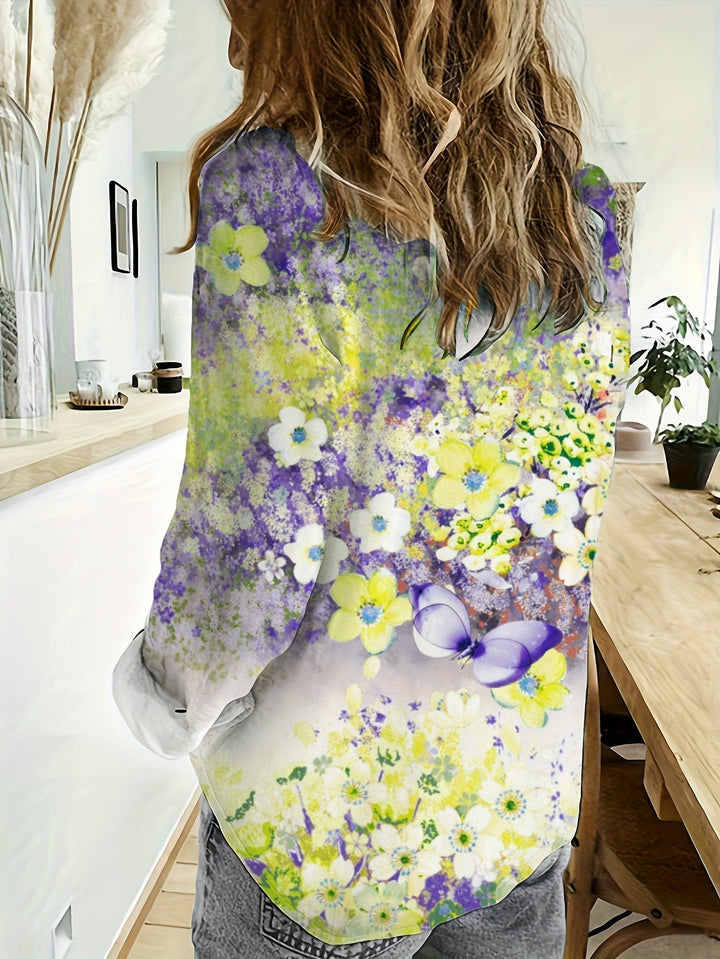 Nova | Whimsical Bloom Shirt