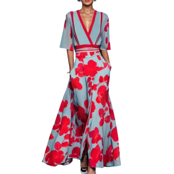 Dina | Romantic Spring Floral Dress