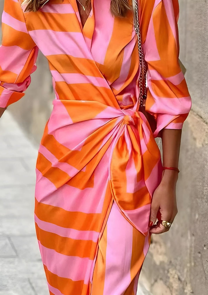 Amira | Printed Shirt Dress