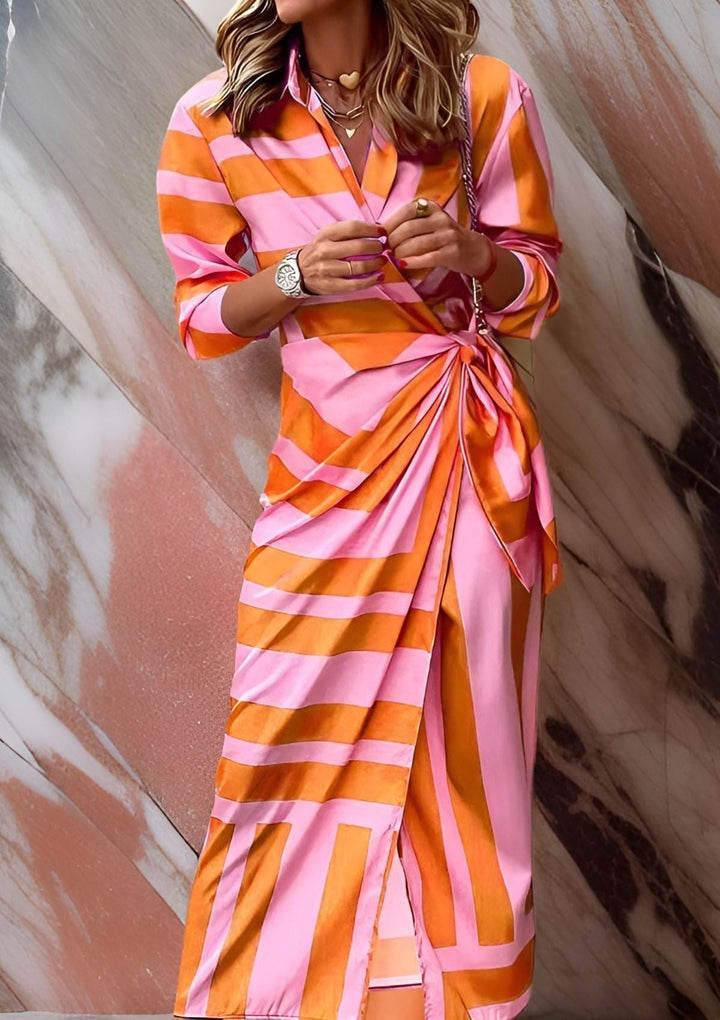 Amira | Printed Shirt Dress