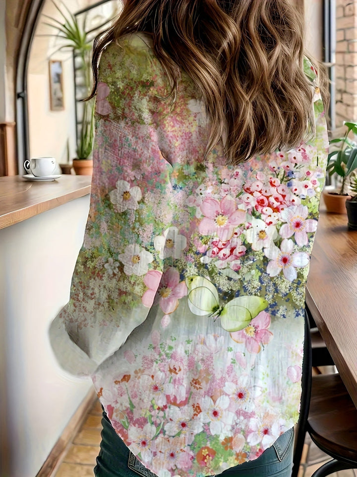 Nova | Whimsical Bloom Shirt