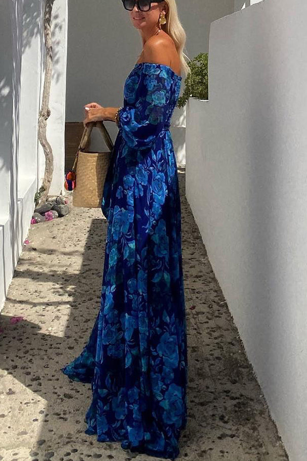 Kaye | Off-Shoulder Floral Dress