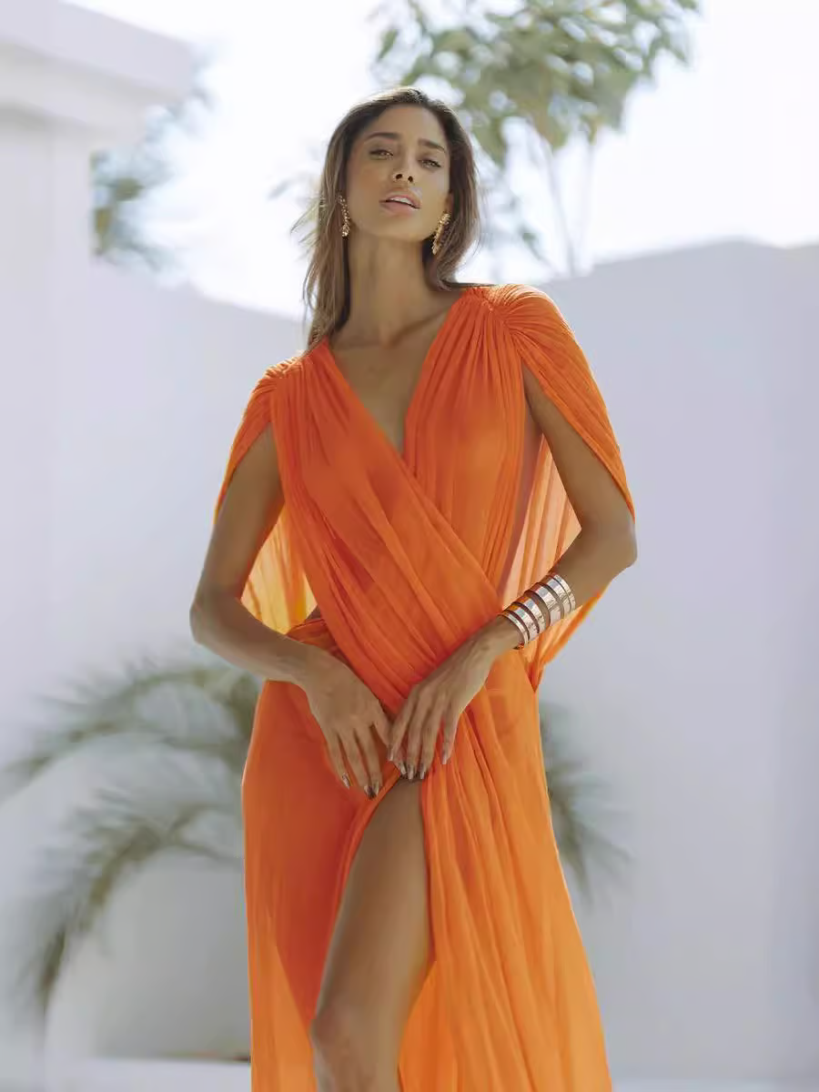 Valerie | Sleeveless Openwork Beach Dress