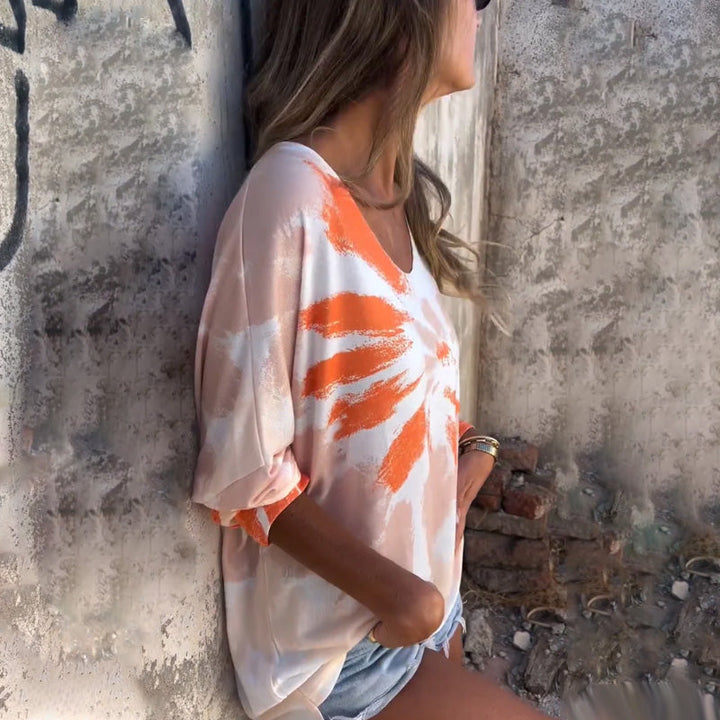 Ariana | Relaxed V-neck Casual Top