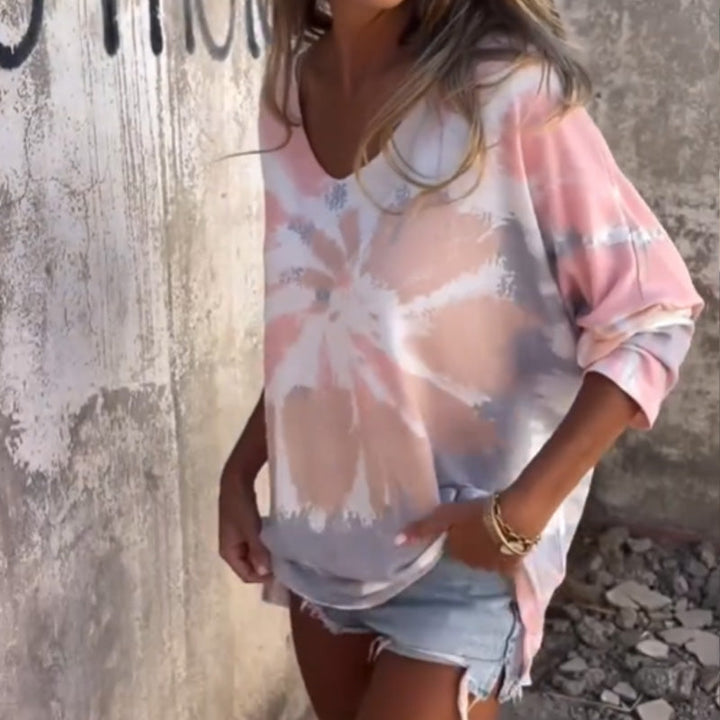 Ariana | Relaxed V-neck Casual Top