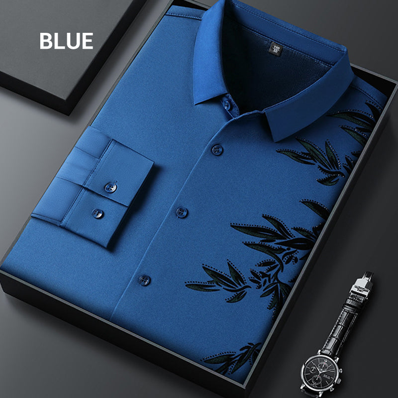Charles | Thickened Printed Shirt