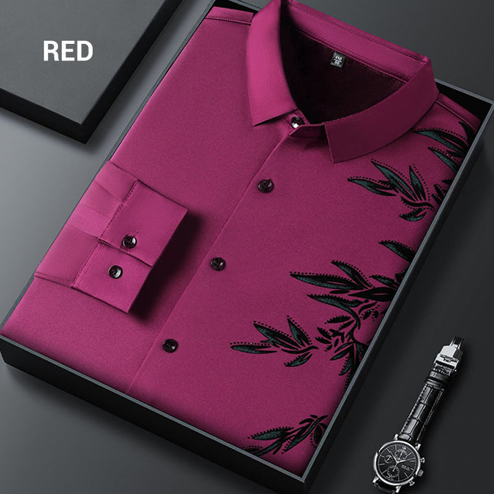 Charles | Thickened Printed Shirt