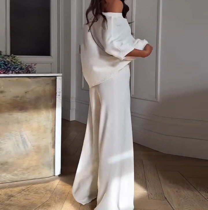 Aaliyah | One-Shoulder Two-Piece Set
