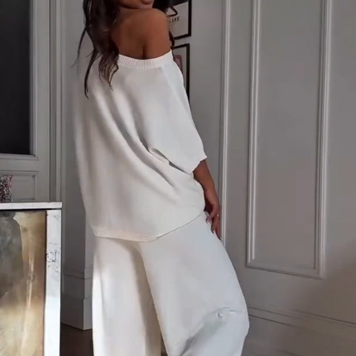 Aaliyah | One-Shoulder Two-Piece Set