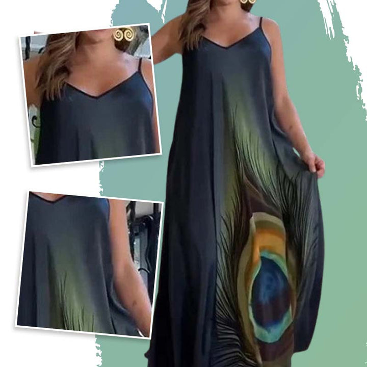 Hana | Floral Gradient Maxi Dress